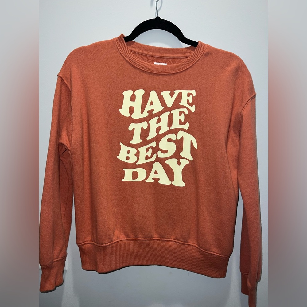 Wonder Nation kids graphic sweatshirt - burnt orange